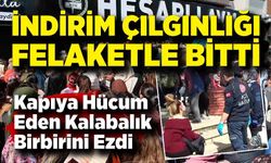 İndirim İçin Yarışan Vatandaşlar Ezilme Tehlikesi Geçirdi