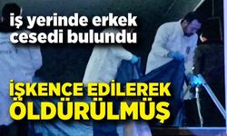 Metruk iş yerinde erkek cesedi bulundu