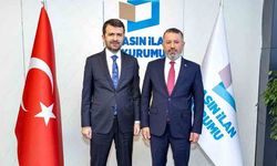 KBÜ Rektörü Basın İlan Kurumu’nu ziyaret etti