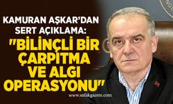 Kamuran Aşkar’dan sert açıklama: "Bilinçli bir çarpıtma ve algı operasyonu"
