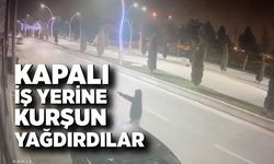 Ramazanda kapalı olan mekanın kurşunlanma anı kamerada