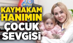 Kaymakam Hanımın çocuk sevgisi