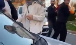 Kaza sonrası çocukların çığlıklarına rağmen kavga ettiler