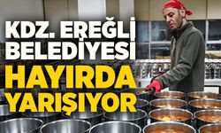 Kdz. Ereğli belediyesi hayırda yarışıyor