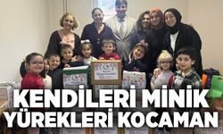Kendileri minik, yürekleri kocaman