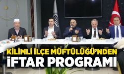 Kilimli İlçe Müftülüğü tarafından iftar programı düzenlendi