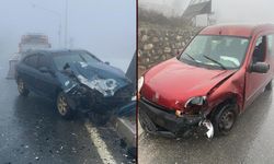 Kontrolsüz yola çıkış kazayı beraberinde getirdi: 2  yaralı