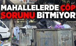 Mahallelerde çöp sorunu bitmiyor