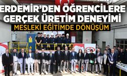 Mesleki Eğitimde Dönüşüm: Erdemir’den Öğrencilere Gerçek üretim deneyimi