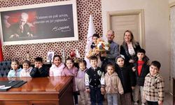 Miniklerden Tıp Bayramı’na anlamlı ziyaret