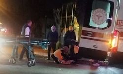 Motosikletler kafa kafaya çarpıştı: 1 yaralı