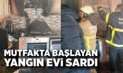 Ev Yangını: Mutfakta Çıkan Alevler Söndürüldü