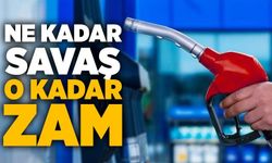 Ne kadar savaş, o kadar zam