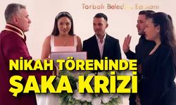 Nikah Töreninde Şaka Krizi: Memur Masayı Terk Etti!