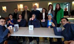 Nurullah Çelebi’den Kusursuz Kafe’ye anlamlı ziyaret