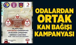 Odalardan ortak kan bağışı kampanyası