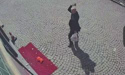 Eczaneye Kundaklama Girişimi Kamerada