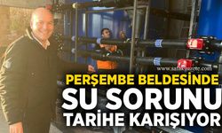 Perşembe beldesinde su sorunu tarihe karışıyor