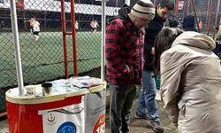 Ramazan turnuvasında sağlık standı kuruldu