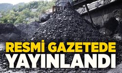 Resmi Gazetede yayınlandı