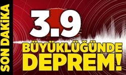 Sabah saatlerinde 3.9 büyüklüğünde depremle sarsıldılar