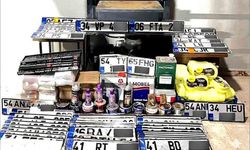 Sahte Plaka Çetesine Darbe: İmalathane Ortaya Çıkarıldı