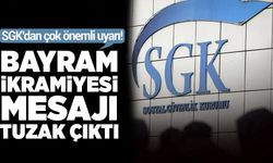 SGK'dan çok önemli uyarı: Bayram ikramiyesi mesajı tuzak çıktı