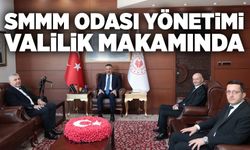 SMMM Odası yönetimi valilik makamında