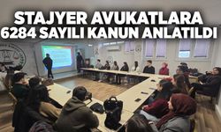 Stajyer Avukatlara 6284 Sayılı Kanun anlatıldı