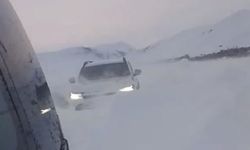 Tipi nedeniyle mahsur kalan araçlar kurtarıldı