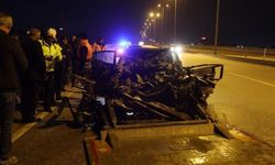 Ankara'da tıra arkadan çarpan otomobilin sürücüsü ağır yaralandı