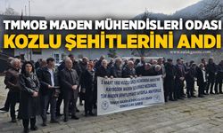 TMMOB Maden Mühendisleri Odası Kozlu maden şehitlerini andı