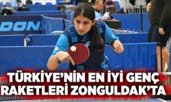 Türkiye’nin en iyi genç raketleri Zonguldak’ta