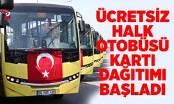 Zonguldak’ta Ücretsiz Halk Otobüsü Kartı Dağıtımı başladı