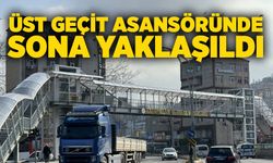 Zonguldak’ta Üst Geçit Asansöründe sona yaklaşıldı