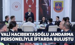 Vali Hacıbektaşoğlu Jandarma Personeliyle İftarda Buluştu