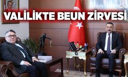Vali Hacıbektaşoğlu Rektör Özölçer’i makamında kabul etti