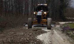 Yayla ve Güldere köyleri arasındaki yol yenilendi