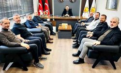 ZİMDER Müteahhitler Derneğinden AK Parti’ye ziyaret