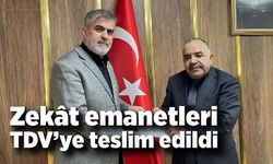 Zonguldak’ta hayır zinciri büyüyor: Zekât emanetleri TDV’ye teslim edildi