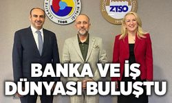 Ziraat Bankası Bölge Başkanı ve Şube Müdürü TSO Başkanlığında