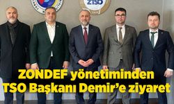 ZONDEF yönetiminden TSO Başkanı Demir’e ziyaret