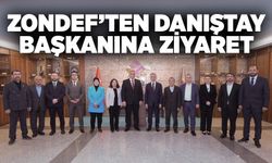 ZONDEF’ten Danıştay Başkanı Zeki Yiğit’e anlamlı ziyaret