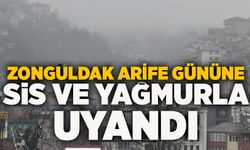 Zonguldak Arife gününe sis ve yağmurla uyandı