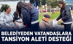 Zonguldak Belediyesi’nden vatandaşlara tansiyon aleti desteği