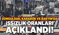 Zonguldak, Karabük ve Bartın'da işsizlik oranları açıklandı!