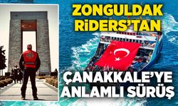 Zonguldak Riders’tan Çanakkale’ye Anlamlı Sürüş