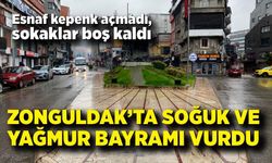 Zonguldak'ta sessiz bayram! Sokaklar boş kaldı