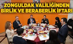 Zonguldak Valiliğinden birlik ve beraberlik iftarı