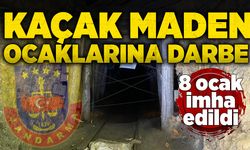 Zonguldak’ta 8 kaçak maden ocağı imha edildi